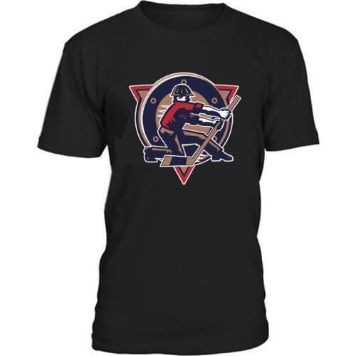 Cool Hockey New High quality Edmonton Hockey Fans Cotton Mens T Shirts With Printing Logo