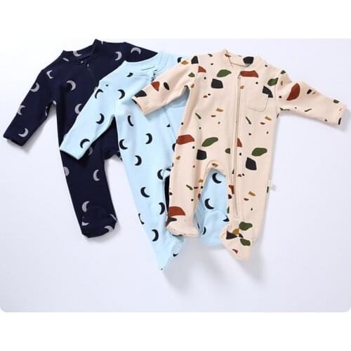 Newborn Baby Rompers Autum Infant Warm Jumpsuit Baby Boys Overalls Toddler Girls Clothing