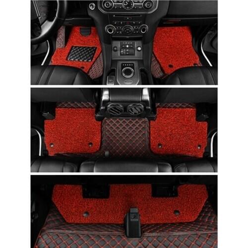 Best quality! Custom special car floor mats for Chevrolet Traverse 7 8 seats 2016-2009 waterproof double layers car rugs carpets
