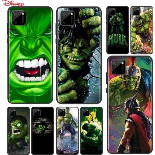 Marvel Hulk Avengers For OPPO A5 A9 A11X A1K A12 A12E A31 A32 A52 A53 A72 A73 A93 A94 AX7 Pro Soft Phone Case