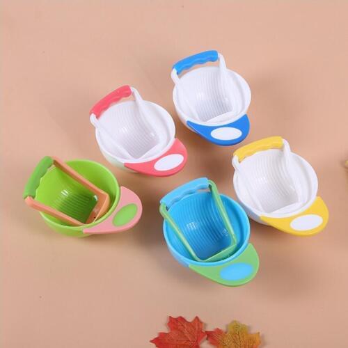 Feeding Bowl Baby Fruit Food Containers Baby Food Mills And Container Bowl Set Manual Grinding Dishes Infant Food Maker Tool
