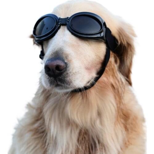 Fashion Foldable pet dog lasses creative dog cat glasses sunglasses Medium and large dog accessories Round glasses