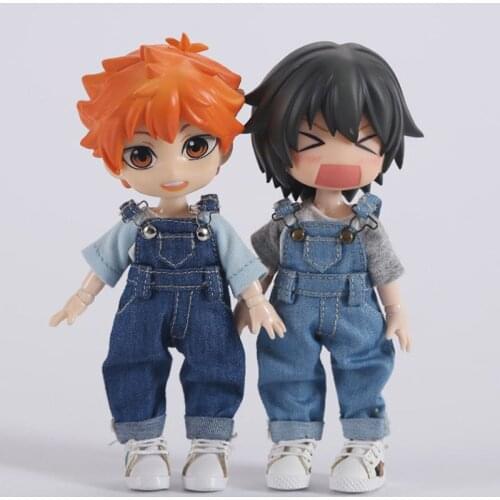 HOUZIWA OB1 GSC Molly Doll Clothes 1/12 Bjd Doll Overalls Clothes For Dolls OB11