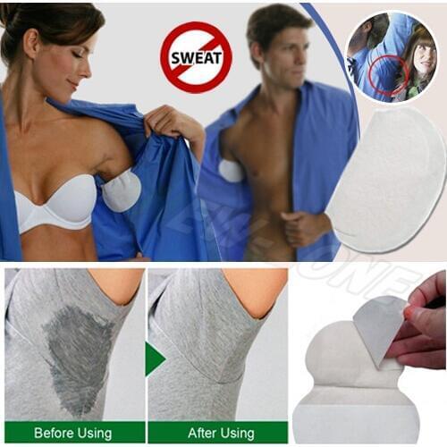 Disposable Absorbing Underarm Sweat Guard Pads Deodorant Armpit Sheet Dress Clothing Shield Sweat Perspiration Pads 12 pcs