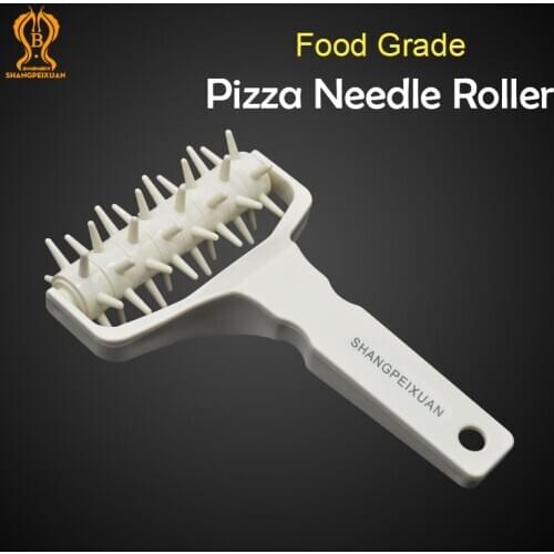 Pizza Needle Roller Wheel Pizza Bread Needle Punchers Roller Pie Pastry Dough Durable Bakeware Pizza scisso