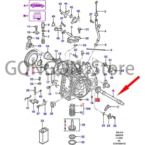 CAR half shaft oil seal For dMo nd eoA cce sso ri esM ave ri ck Crankshaft front and rear oil seals Crankshaft rear oil seal