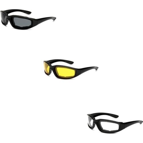 Windproof Motorcycle Glasses Men Vintage For Retro UV Motorbike Motor Goggles Outdoor Ski Cycling Riding Glasses