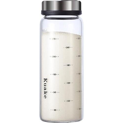 Kapmore 1pc Spice Container Rotating Dust-Proof Glass Spice Bottle Seasoning Shaker Bottle Cooking Tools Accessories