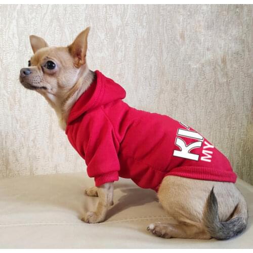 Dog clothes hooded pet clothing Bichon Ke fund hair big dog clothes autumn and winter dog sweater dog hoodie