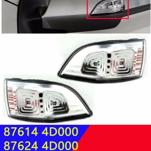 876144D000 876244D000 Genuine LED Mirror Repeater Lamp Assy LH RH For KIA Sedona Carnival 2011-2014 Rearview mirror turn signal