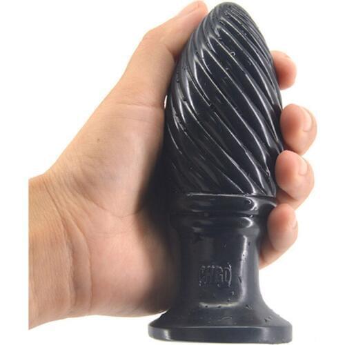 Anal plug screw thread icecream butt stopper dildo woman butt pussy stimulate sex toy for women erotic fetish