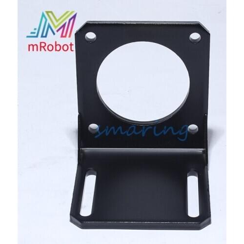 L-shaped High Hardness 110 Motor Base Fixed Support All Metal Holder Horizontal Installation Base Motor Bracket