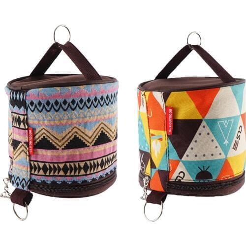 Lightweight Portable Roll Tissue Case Toilet Roll Paper Storage Holder for Camping Hiking Outdoor Picnic Tent Accessories