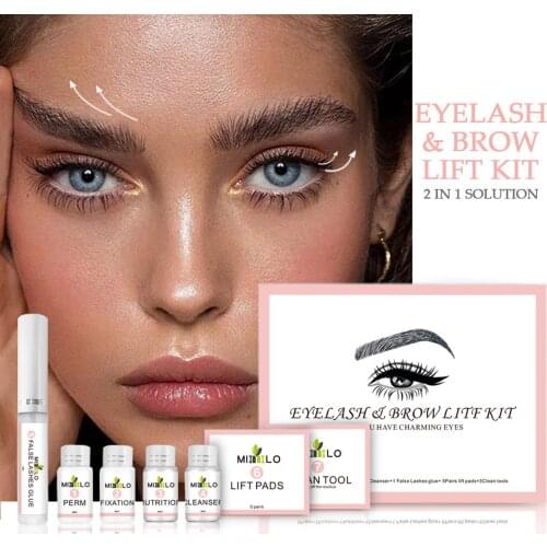 Eye Lash Lift Kit Eyelash Perm Kit Lash Curling Eyelash Extensions Semi-Permanent Curling Perming Wave Suitable For Salon