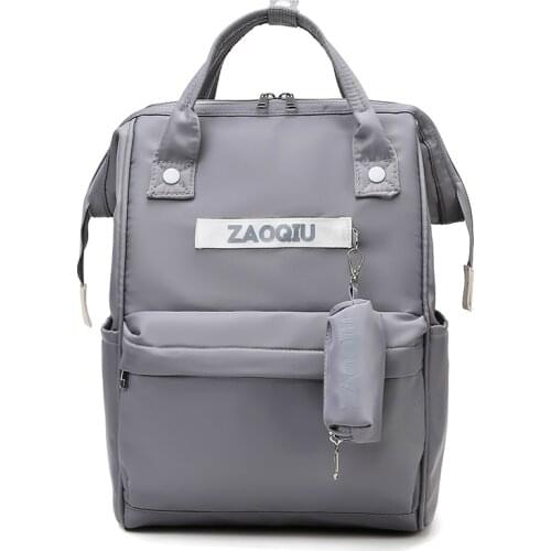 New Style Diaper Backpack Bag Mommy Bag Large Capacity Mother Baby Waterproof Multifunctional Nylon Travel Baby Care Parturient