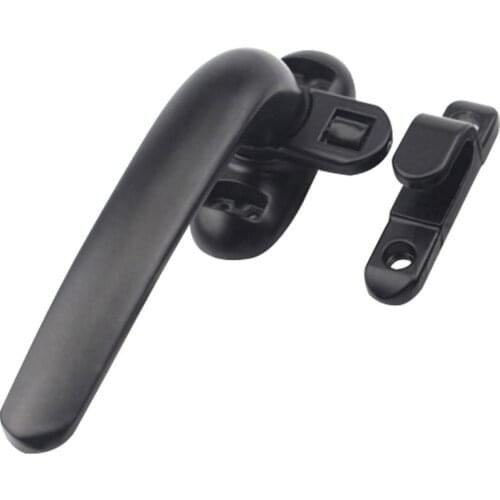 Aluminum alloy knob window drive knob window latch door handle furniture hardware part pull bolt plastic steel window lock
