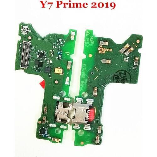 Original USB Charging Dock Connector Charger Board Flex Cable for Huawei Y7 Prime 2019