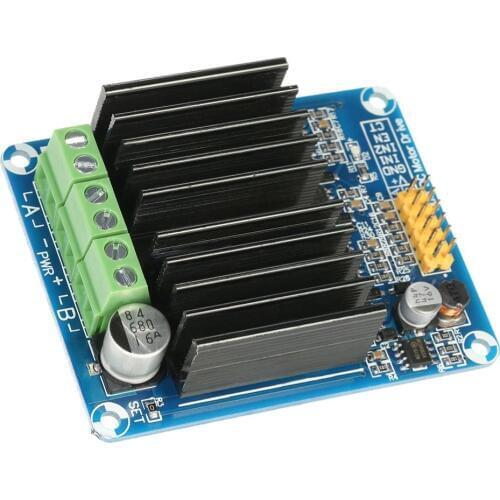 DC 5V-12V 30A H-Bridge Drive Controller Board Dual Channel Motor Control Module