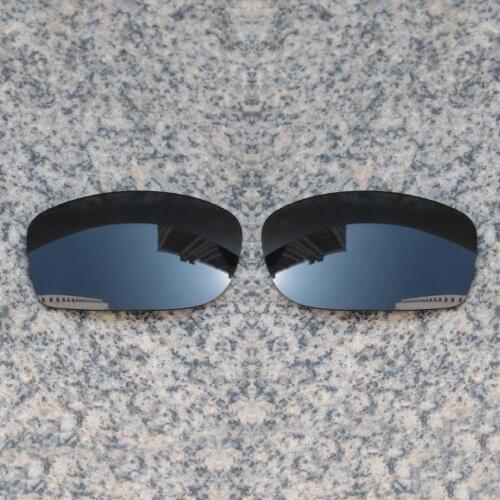 E.O.S Polarized Enhanced Replacement Lenses for Oakley Fives Squared Sunglasses - Black Polarized