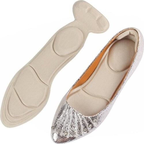 2pcs Insole Pad Inserts Heel Post Back Breathable Anti-slip for High Heel Shoe Best Sale High Heel Shoes Insoles Memory Foam