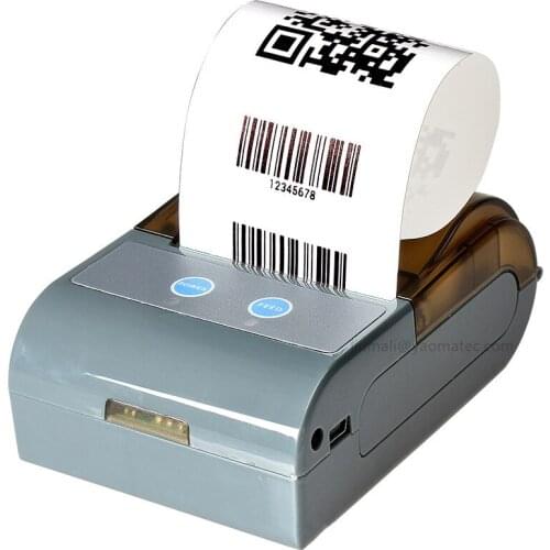 RS232/USB 58mm Bluetooth Thermal Printer Mobile Phone Portable POS Receipt Payment Office USB Sticker Label Mobile Printer