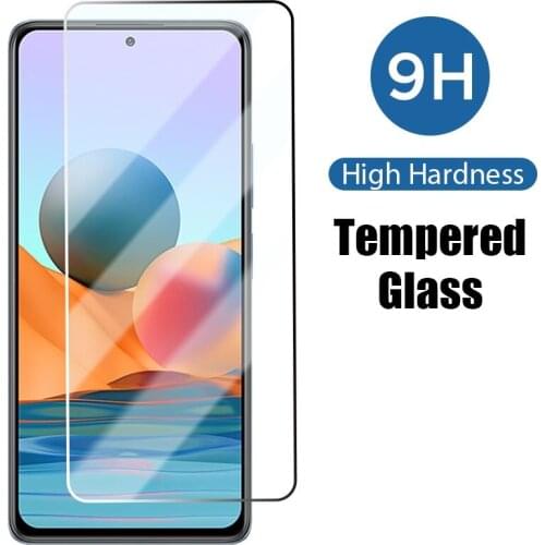 Tempered Safety Protective Glass for Xiaomi Redmi Note 10 Pro Max 10S Screen Protector Phone Film