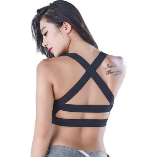 Women Seamless Sports Tank Top Bra Gym Push Up Sport Brassiere Femme Sport Fitness Bra Top Women Quick Dry Seamless Top