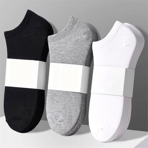 1 Pairs Solid Ankle Socks Women Invisible Short Socks Summer Breathable Thin Boat Socks Unisex Wholesale Short Socks Set