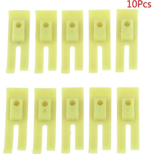 10 Pc Industrial Sewing Machine Flat Plastic Presser Foot Leather Foam Rubber MT-18 Model for Flat Industrial Sewing Machines