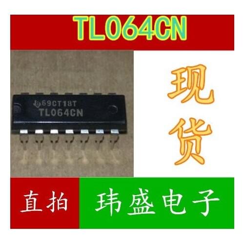 10pcs TL064 TL064CN DIP-14