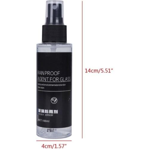 100ml Nano Anti Fog Agent Car Windshield Glass Defogger Rearview Mirror Cleaner