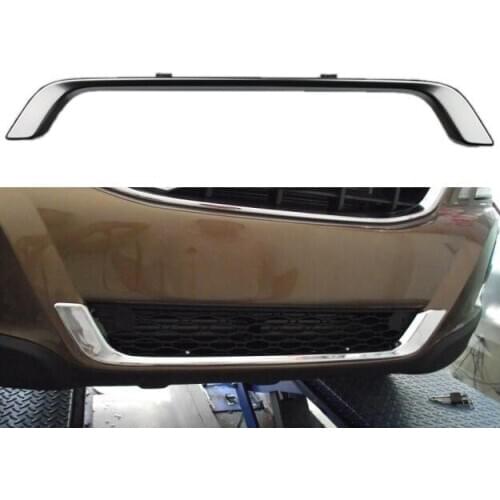 2009-2013 For Volvo XC60 ABS Chrome Front Grille Around Trim Front bumper Around Trim Racing Grills Trim