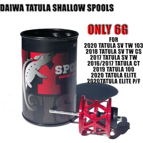 2020 New 6g BFS Daiwa Tatula Fuego Diy Spare Chameleon Spool 3 Sizes Whole Series Elite SV TW CT CS Baitcasting Reel Coil