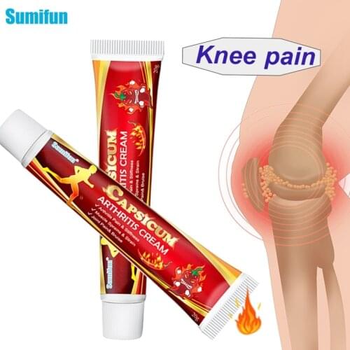 3pcs Pain Relief Cream Capsicum Arthritis Ointment Analgesic Joint Back Joint Ache Muscle Body Care Chinese Medical Plaster 20g
