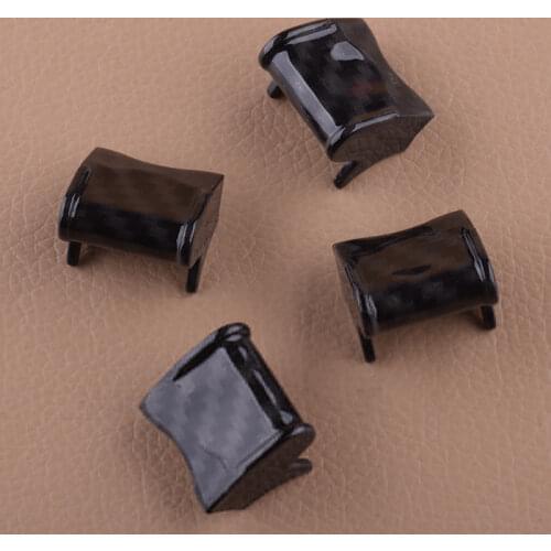 4pcs/Set Black Car Dashboard Switch Button Cover Trim Fit for Ford Mustang 2015 2016 2017 2018 2019 Styling