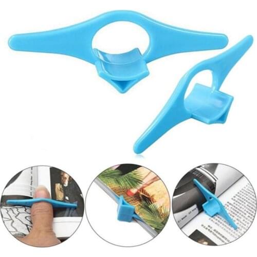 5 Pcs/lot Multifunctional Thumb Book Page Holder Books Marker Bookmarks School Supplies