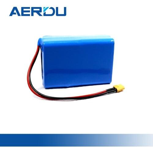 AERDU 4S5P 14.8V 16Ah Li-iom Battery Pack 3200mAh High Capacity Support 330W 250W Recargables Para Bicicletad Golf Cart Electric