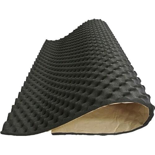 100X50Cm Car Sound Deadener Mat Sound Deadening Noise Insulation Acoustic Dampening Foam Subwoofer Mat Autos Accessories