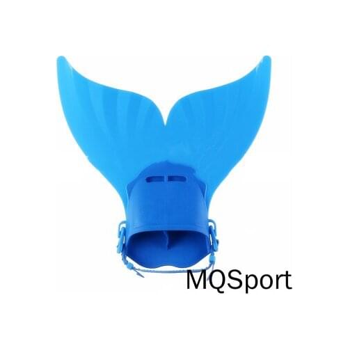 Childrens One-piece Fins Mermaid Fins Monolithic Whale Tail Fins Snorkeling Swimming Training Diving Supplies Water Boots