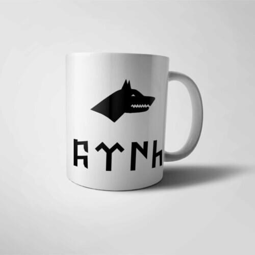 Göktürk -bozkurt Kupa Bardak