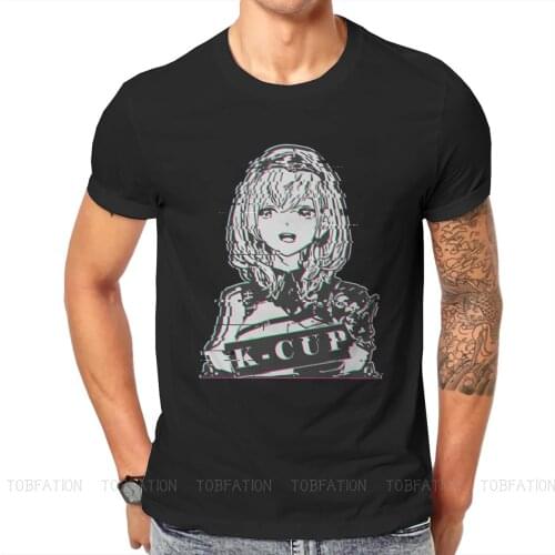 Hololive VTuber Shirogane Noel TShirt Men Gothic Big Size Casual Crewneck Cotton T Shirt 2020
