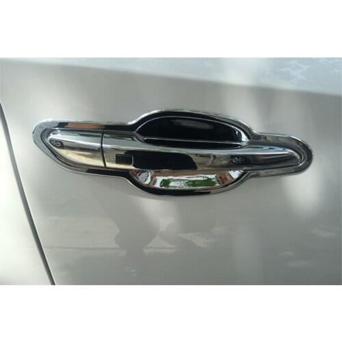 ABS Chrome Handle Cover/ABS Door Bowl Cap Cover Trims Car-Styling For Hyundai Tucson 2015 2016 2017 2018 2019 2020