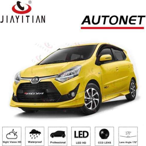 JIAYITIAN rear view camera For Toyota Agya 2013~ 2017 2018 2019 CCD/Night Vision/Reverse/Backup Parking Camera License plate cam