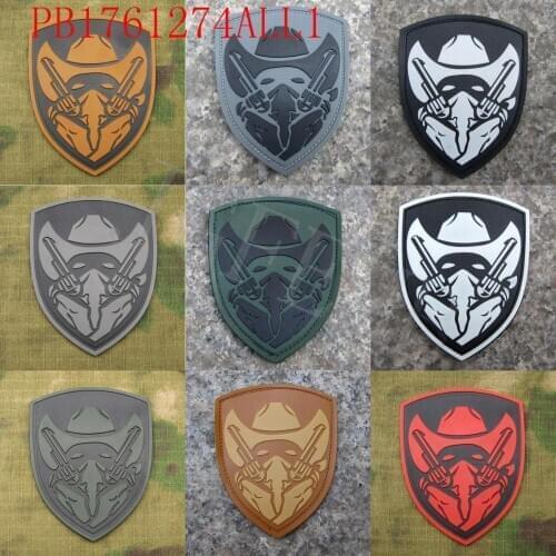 GUNFIGHTERS Medal of Honor MOH 3D PVC patch