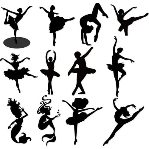 Metal Cutting Dies Stencils for DIY Scrapbooking/photo Album Girl Dance Decorative Embossing DIY Paper Card