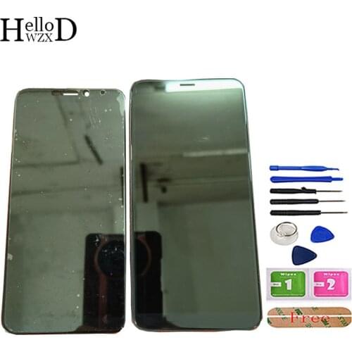 Original Mobile LCDs For CRICKET ICON 2 U325AC LCD Display Touch Screen Panel Digitizer Repair Sensor Parts Assembly Frame Tools