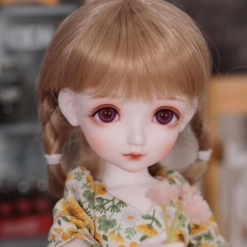 Full Set 1/6 BJD Doll Raspberry With Glasss Eyes Baby Birthday Christmas Gift Present