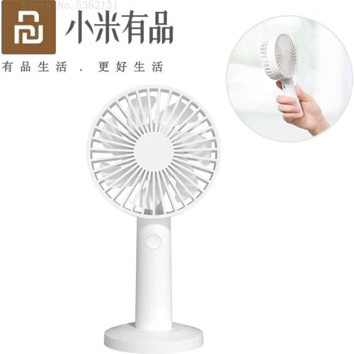 Youpin Mini Portable Pocket Fan Hand Held Fans USB Rechargeable Travel Cooler Cooling For Office Outdoor Home Electric Small Fan