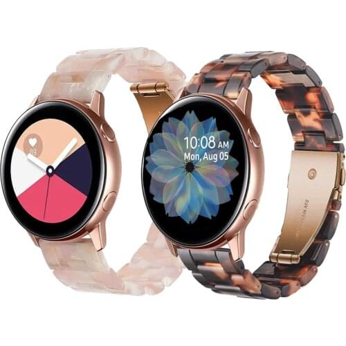 Watchband For Samsung Galaxy Watch 42mm Active2 40 44 Amazfit Bip GTR Band 20mm Transparent Strap For Huawei Watch GT2 42 Correa