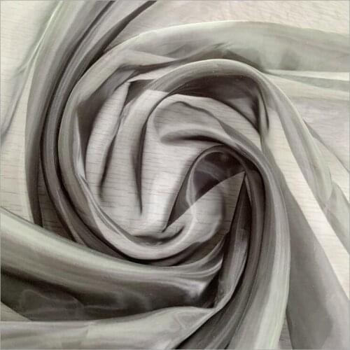 South Korean fabric womens sleeve shoulder walk show style silk free Chinese clothing petticoat Organza